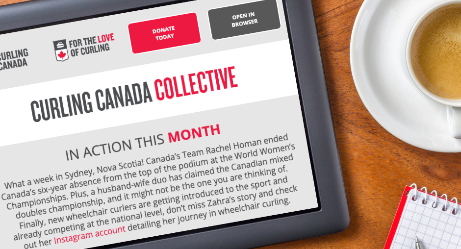 Curling Canada E-Newsletter: April 2024